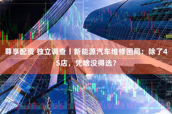 尊享配资 独立调查丨新能源汽车维修困局：除了4S店，凭啥没得选？