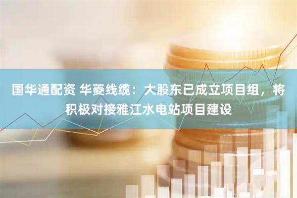国华通配资 华菱线缆：大股东已成立项目组，将积极对接雅江水电站项目建设